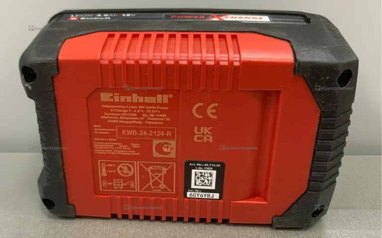 АКБ Einhell 18v 4A