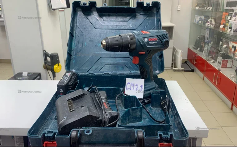 Аккумуляторная Дрель шуруповерт Bosch GSB