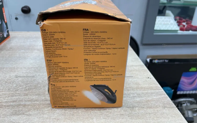 Утюг DSP KD1126