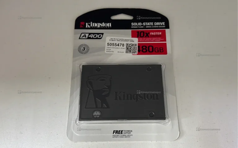 Жесткий диск Kingston A400 480Gb (SSD)