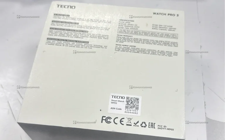 Часы  Tecno Watch Pro 3