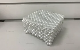 Купить Шкатулка из бусин белый б/у , в Казань Цена:2500рублей