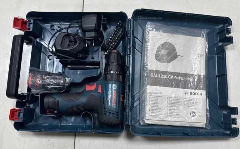 Дрель-шуруповерт BOSCH GSB 120-LI Li-Ion 2.0 А-ч