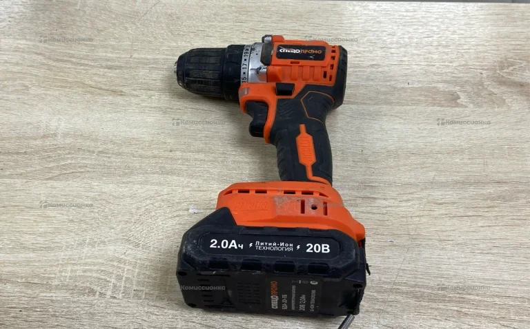 аккумуляторный шуруповерт Спец бда-20-пб
