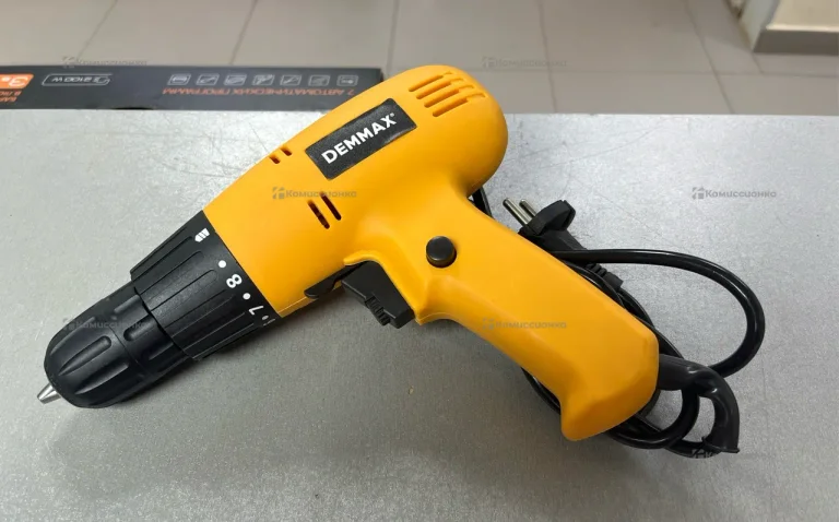 Сетевая дрель шуруповерт Demmax esd-003.
