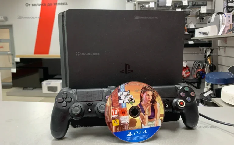 Приставка PS4. Slim 1tb
