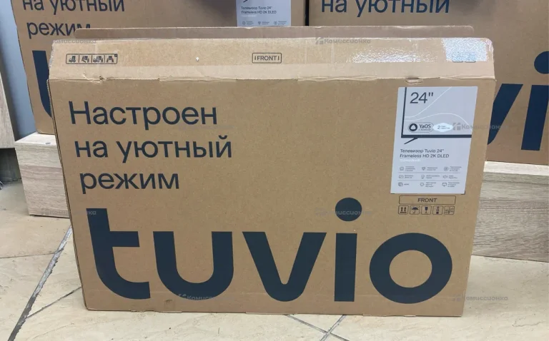 2 Телевизор Tuvio TD24HFDBHH11
