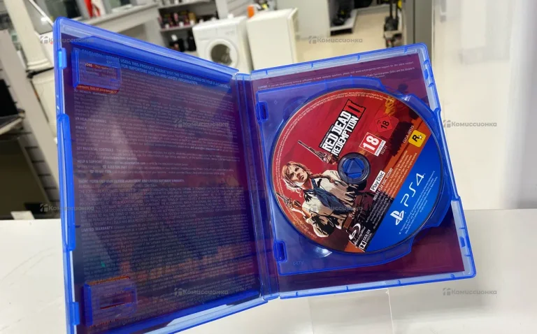 Диск Red Dead Redemption на Sony PlayStation 4