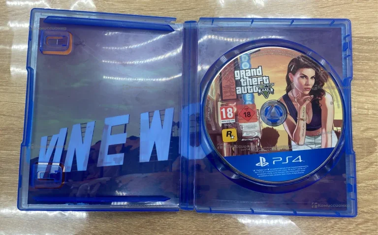 PlayStatioN Диск PS4 GTA5