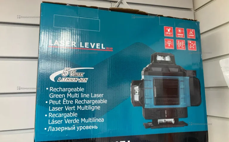 Лазерный уровень Зеленый 16 линий