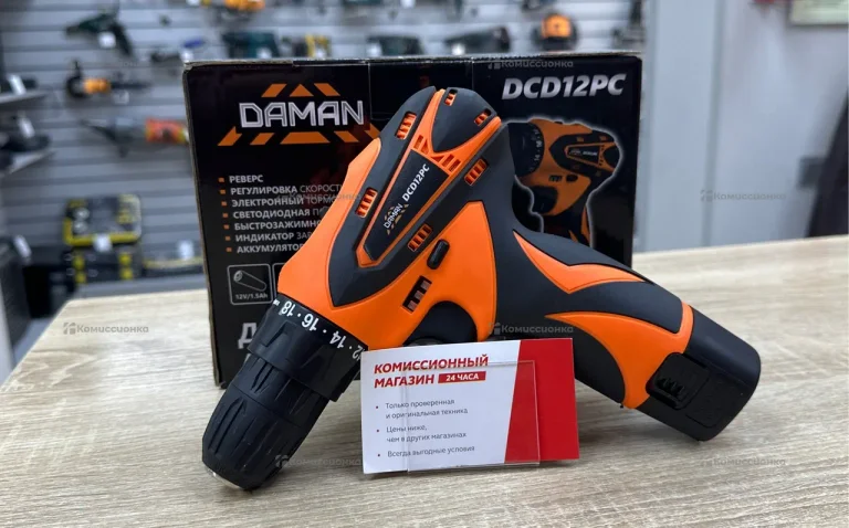 Шуруповерт DAMAN DCD12PC