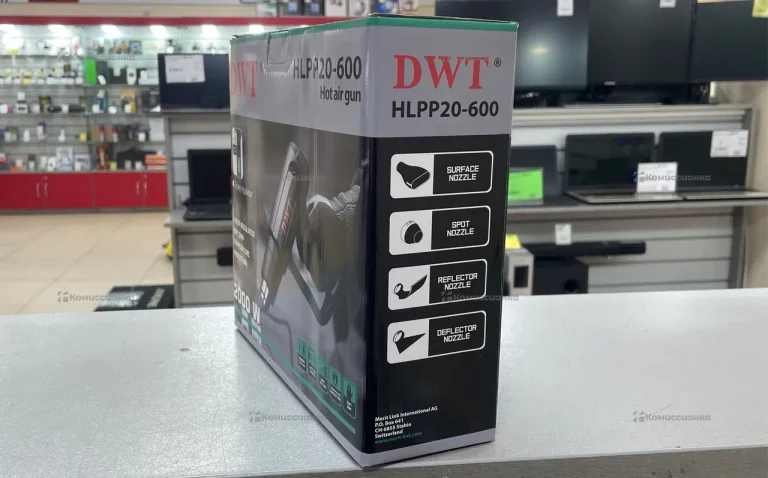 Фен технический DWT HLPP20-600  2кВт, 2 режима (350/500 л/мин)