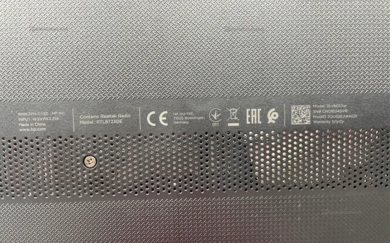 Ноутбук  HP laptop 15-bw0xx