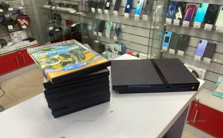 Приставка PS2.
