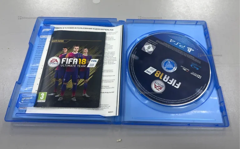 PS4 диск FIFA 18