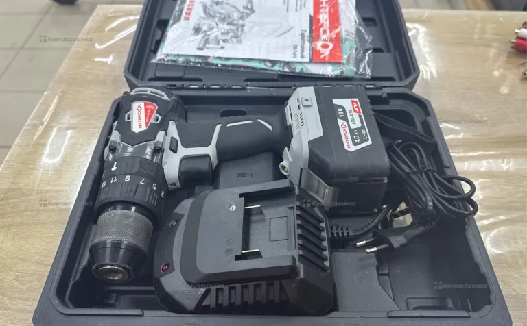 Аккумуляторная ударная дрель-шуруповерт Интерскол