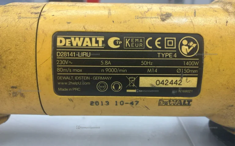 УШМ dewalt D28141