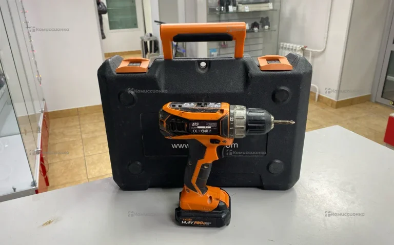 Аккумуляторная дрель-шуруповерт AEG BS14 G3