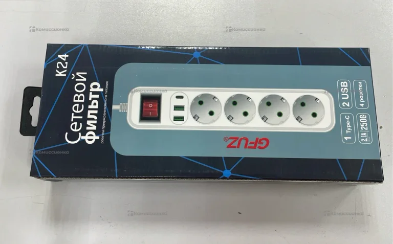 Сетевой фильтр gfuzf k24 4 розетки