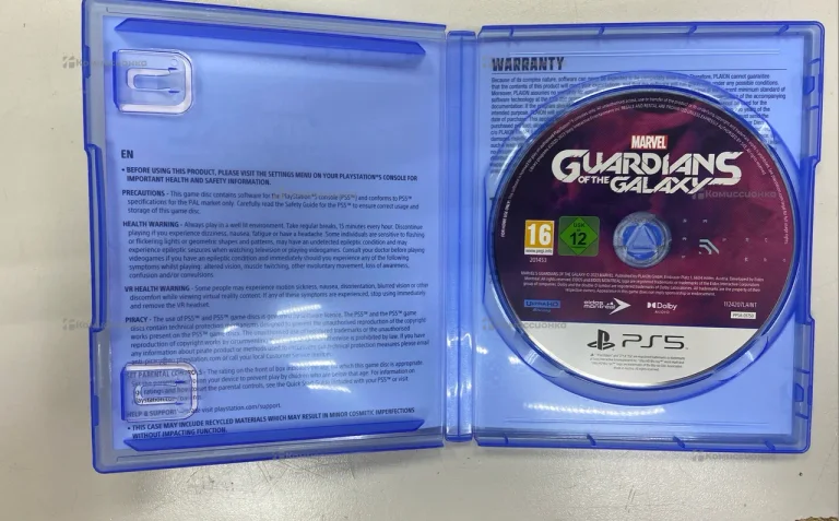 Диск PS5 Guardians of the Galaxy