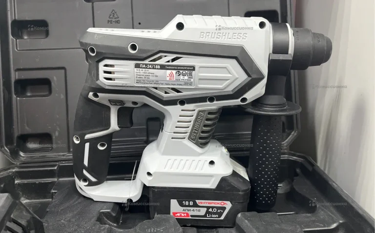 Перфоратор аккумуляторный Интерскол ПА-24/18В