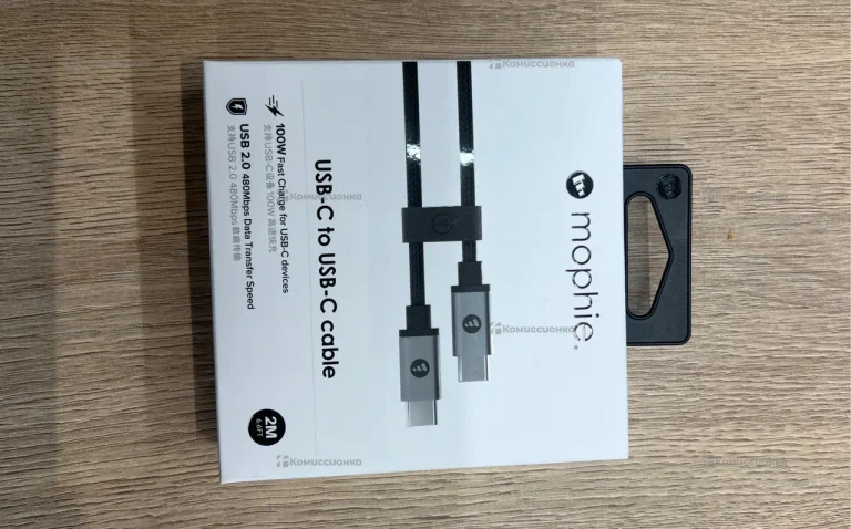 Кабель Mophie Type-C to Type-C 100W 2m Black