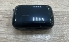 Наушники черные с фонариком