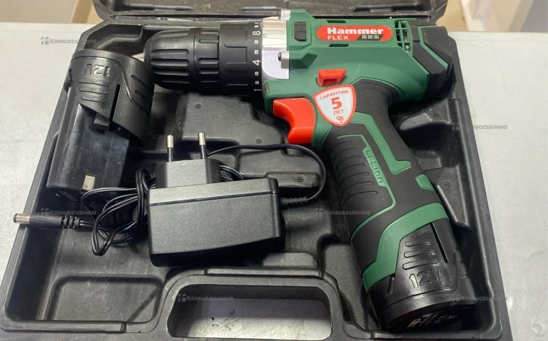 Дрель-шуруповерт Hammer ACD 12/2CS