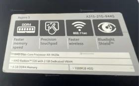 Ноутбук  Acer Aspire 3