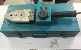 Аппарат для сварки труб бирюзовый