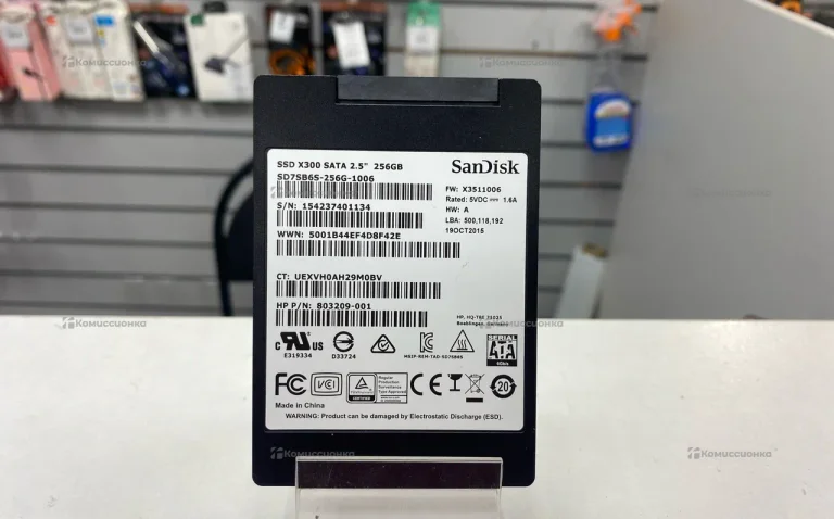 SSD X300 sata 2.5 SanDisk 256 gb