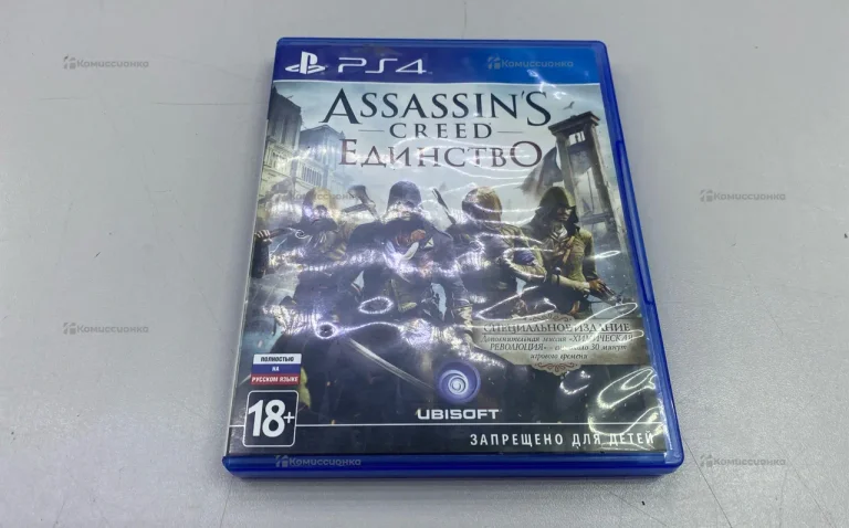 Диск PS 4 Assasins Creed Unity