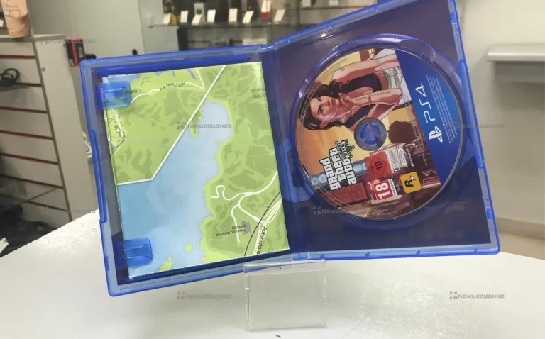 Sony PlayStation диск gta 5