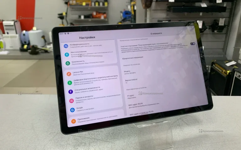 Планшет Lenovo tab m10fhd plus tab m10