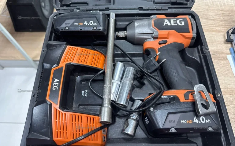 Гайковерт Aeg BSS18MTF12BL
