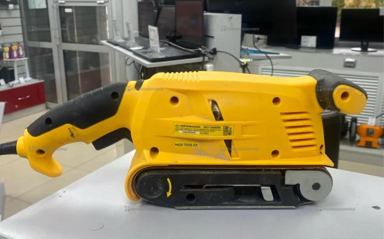 ленточная шлифмашинка MSB 7508
