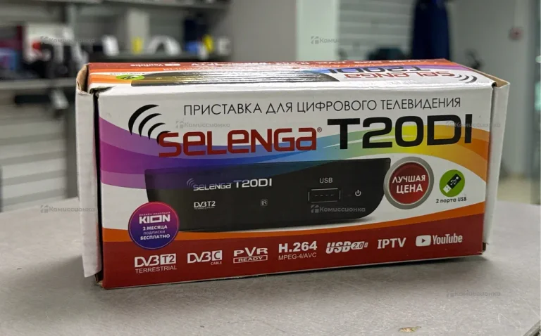 Цифровая ТВ приставка  Selena T20DI