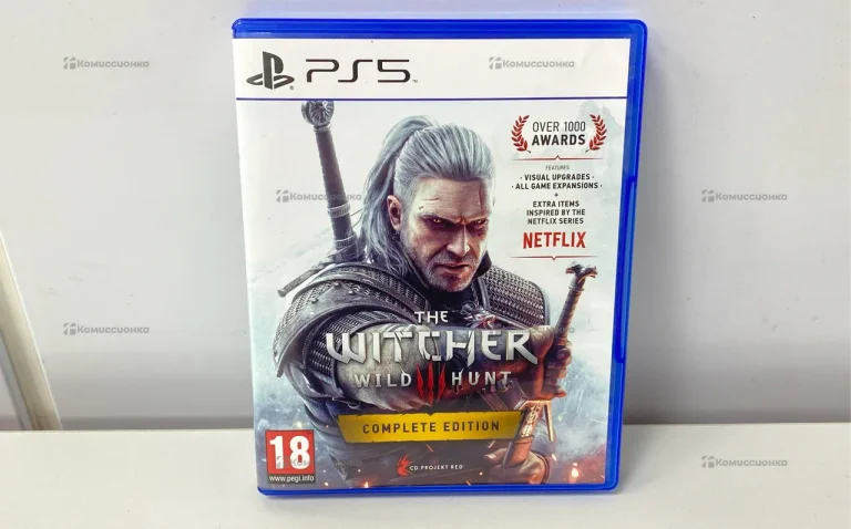 Диск PS5 The Witcher Wild Hunt