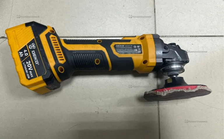 Аккумуляторная УШМ DEKO DKAG20-125