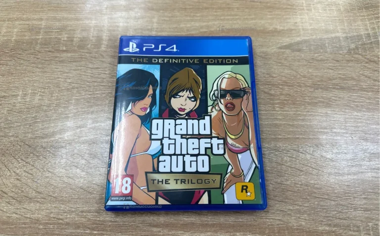 Sony PlayStation  диск PS4 GTA Trilogy