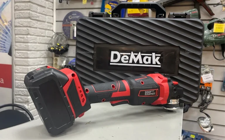 УШМ Аккамульяторная бесщеточная DEMAK BLB-001