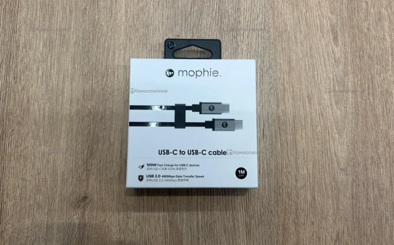 Кабель Mophie Type-C to Type-C 100W 1m Black