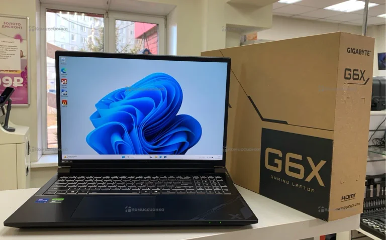 Ноутбук  Gigabyte G6X