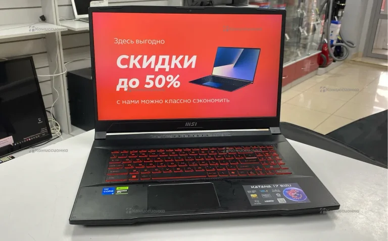 Ноутбук MSI KATANA 17 B12U