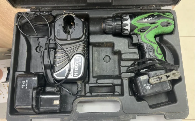 Дрель-шуруповерт Hitachi DS12DVF3-RF