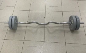 Купить Штанга бицепс 10 кг б/у , в Самара Цена:6000рублей