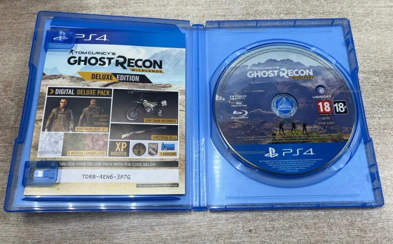 PS4.  Tom Clancy’s GhostRecon Wildlands