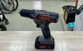 Купить Аккумуляторная дрель-шуруповерт РЕСАНТА ДА-18-2ЛК б/у , в Магнитогорск Цена:1600рублей
