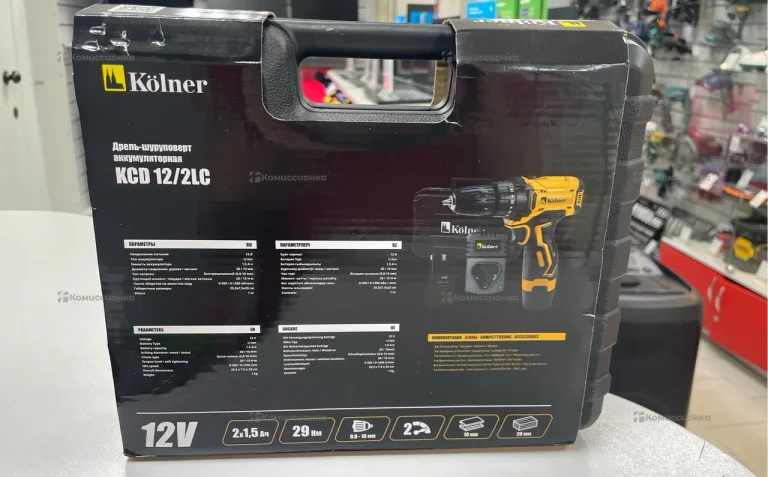 Дрель Шуруповерт аккумуляторный Kolner KCD 12L