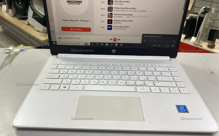 Ноутбук  hp laptop 14s-dq0046ur